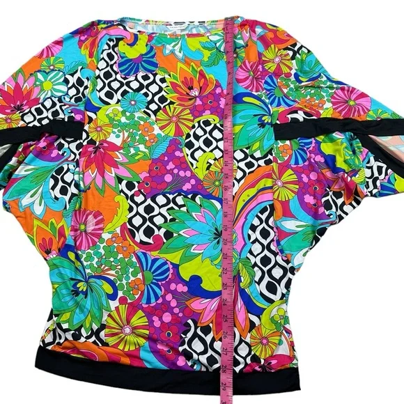 TRINA TURK: Women's Balboa Tunic Swimsuit Cover-Up -Size Small - Picture 8 of 10